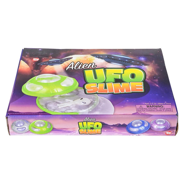 UFO Alien Rainbow Slime - 12 Per Pack