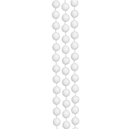 White 7mm Bead Necklaces