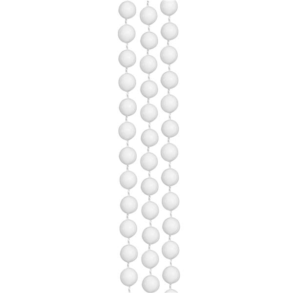 White 7mm Bead Necklaces
