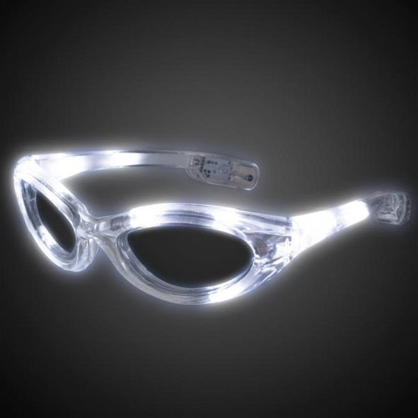 White LED Light Up Sunglasses