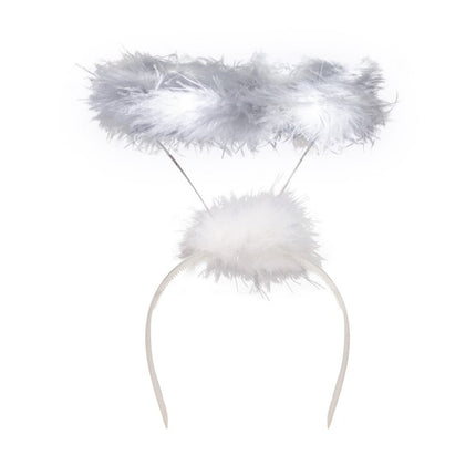 White Light Up Angel Halo Headband