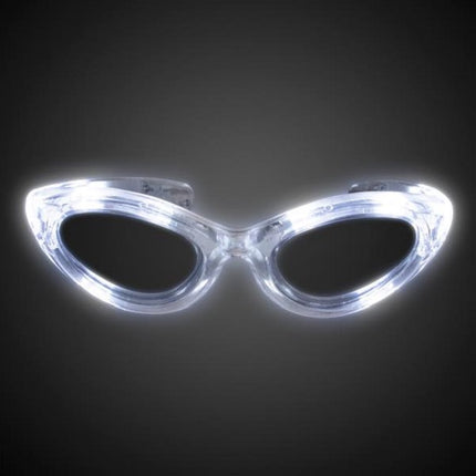 White Light Up Sunglasses