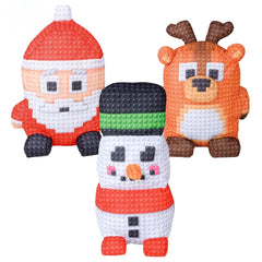 15.5" Christmas Block Assortment
