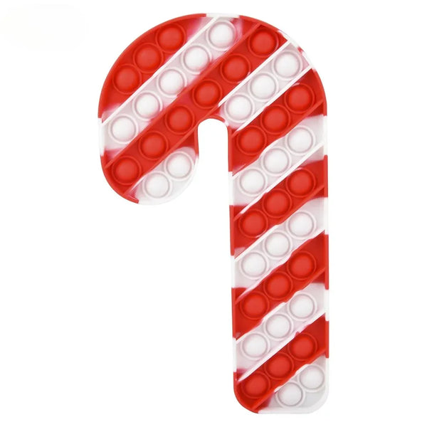 14 Candy Cane Jumbo Bubble Popper