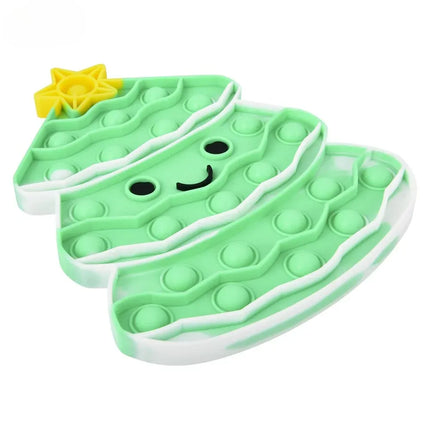 9" Christmas Tree Jumbo Bubble Popper