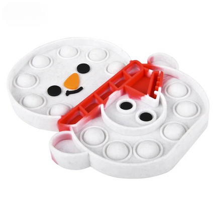 6" Snowman Bubble Poppers