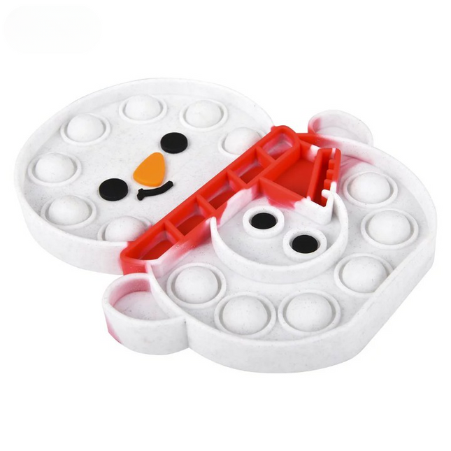 6" Snowman Bubble Poppers