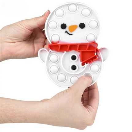 6" Snowman Bubble Poppers