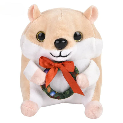 5" Christmas Hamster