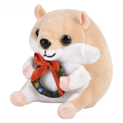 5" Christmas Hamster