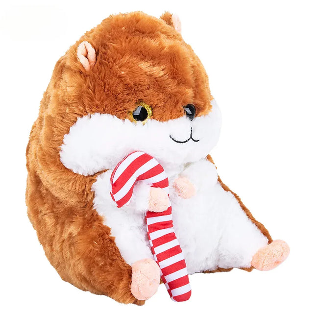 13" Christmas Hamster
