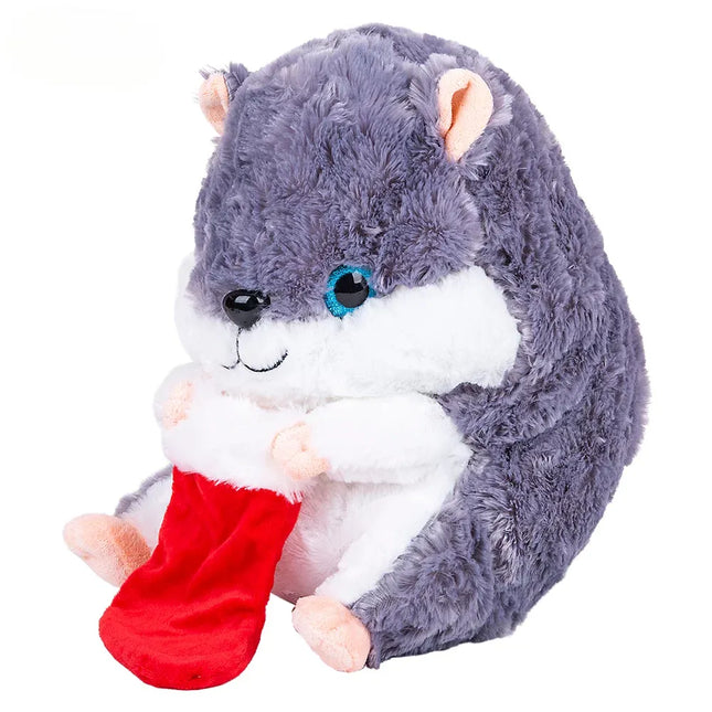13" Christmas Hamster
