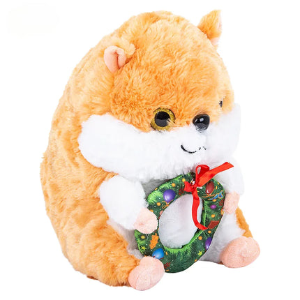 13" Christmas Hamster