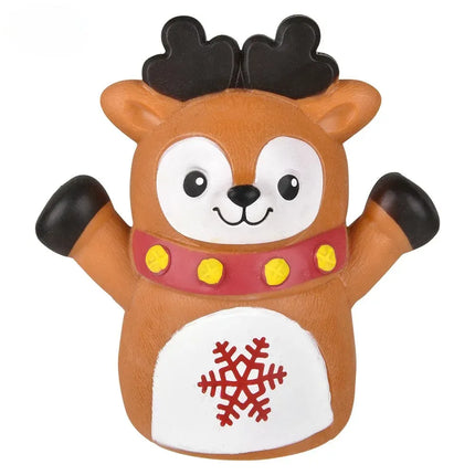 6" Reindeer Stretchy Hand Puppet