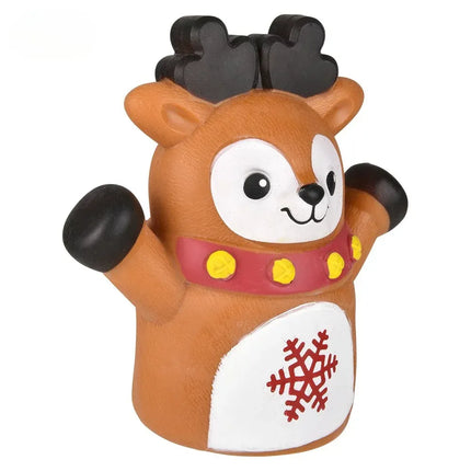 6" Reindeer Stretchy Hand Puppet