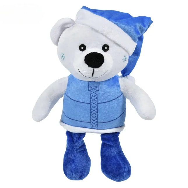 8" Winter Jacket Plush Animal Assortment