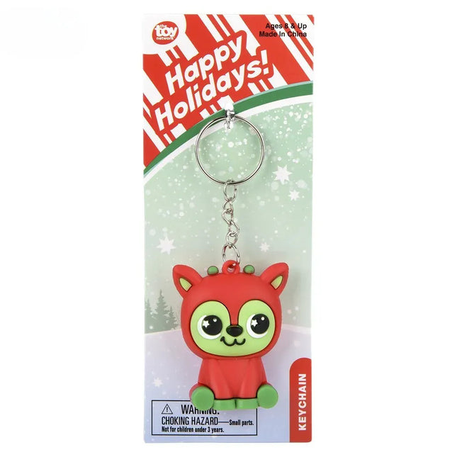 2" Christmas Keychain - Pack of 12