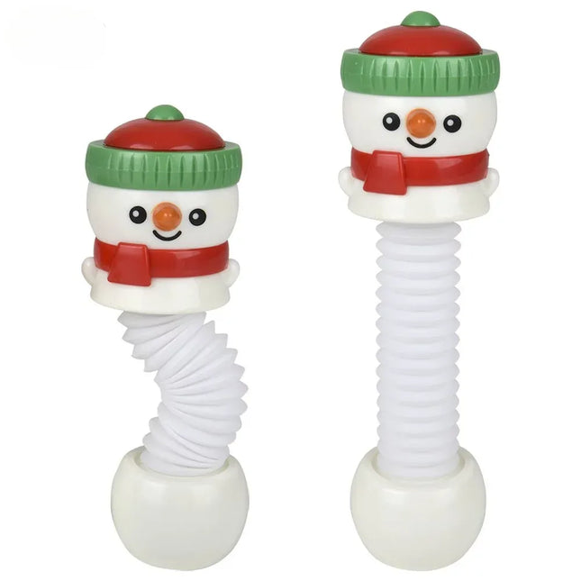 7.5" Snowman Fidget Pop Tube - Pack of 12