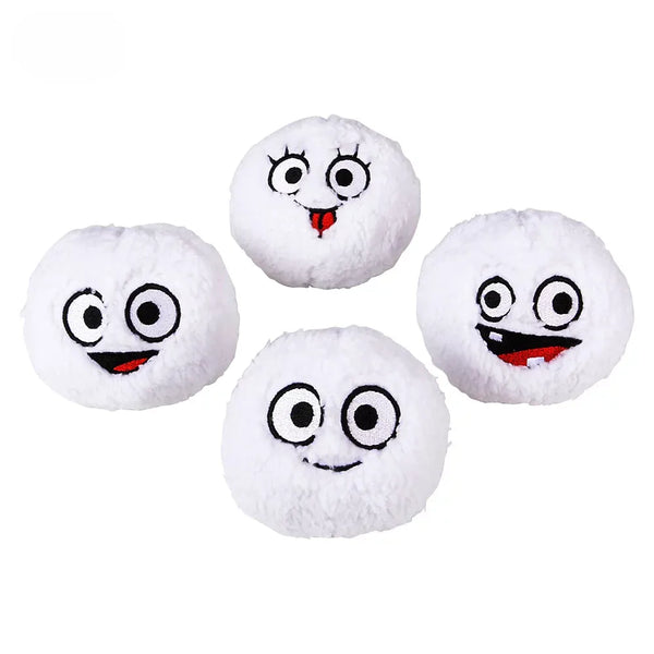 4 Plush Snowball