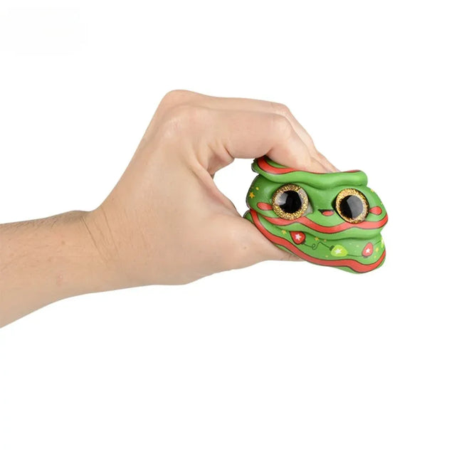 3.25" Christmas Sparkle Eye Squish - Pack of 12