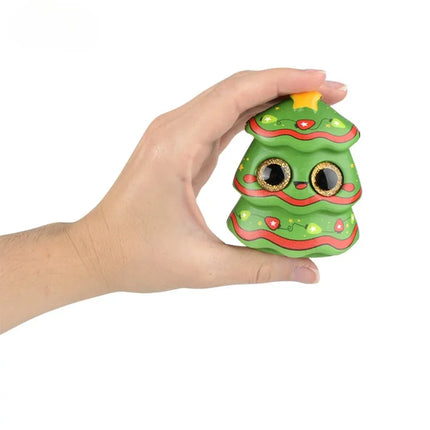 3.25" Christmas Sparkle Eye Squish