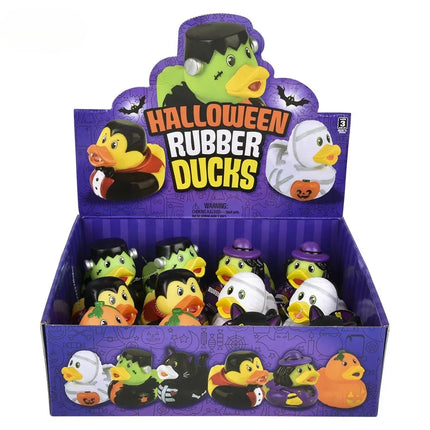 3.5" Halloween Rubber Duckies | PartyGlowz