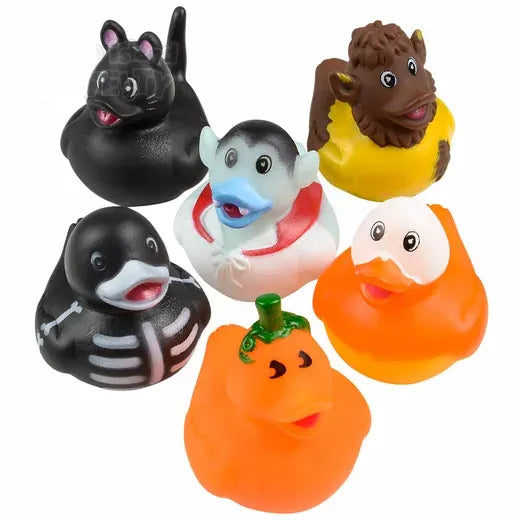 Halloween Rubber Duckies - Pack of 12