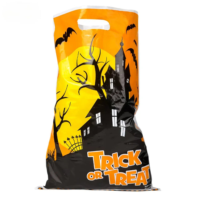 11"x17" Haunted House Trick Or Treat Bag - Pack of 50