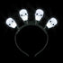 8" Light-Up Skull Bulb Headband