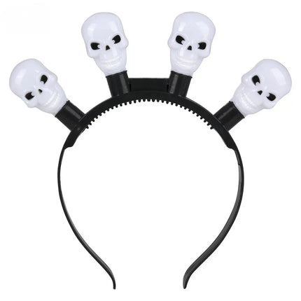 8" Light-Up Skull Bulb Headband