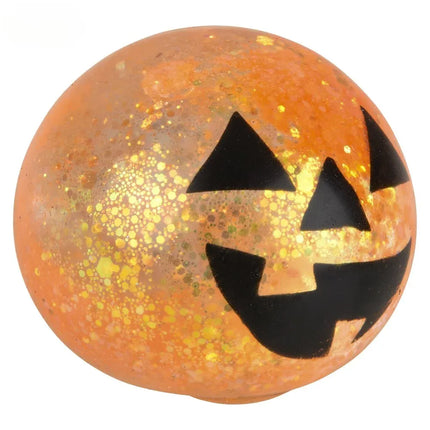 2.4" Jack O Lantern Squeezy Sugar Ball