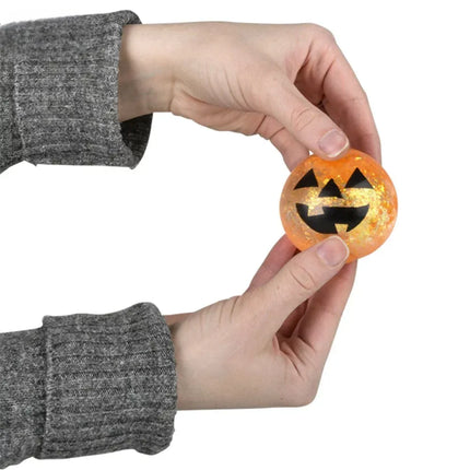 2.4" Jack O Lantern Squeezy Sugar Ball