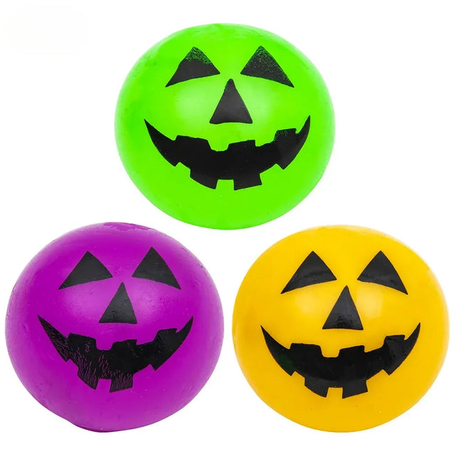 2.25" Splat Jack-O-Lantern - Pack of 12