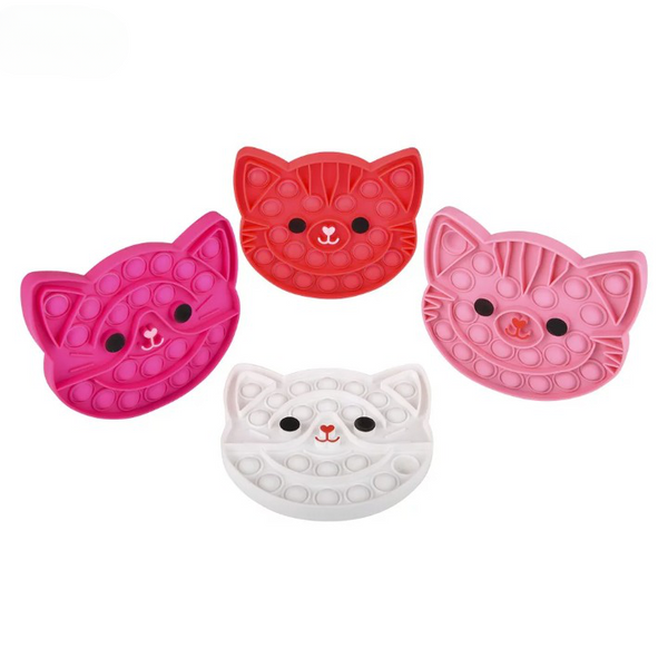 5.5 Valentines Cat Bubble Popper