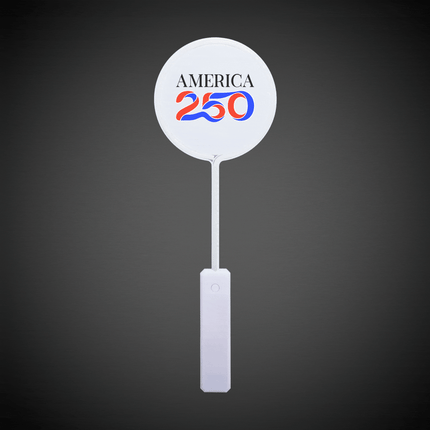 America 250 LED 18" White Circle Wand
