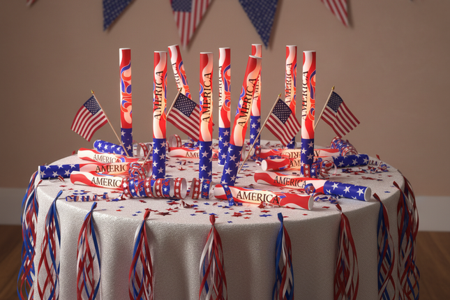 America 250 LED Foam Lumiton
