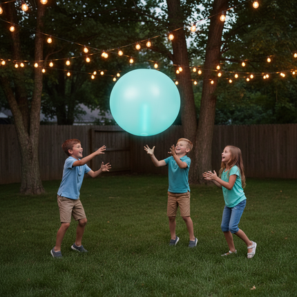 Glow in the Dark Aqua 24" Beach Ball
