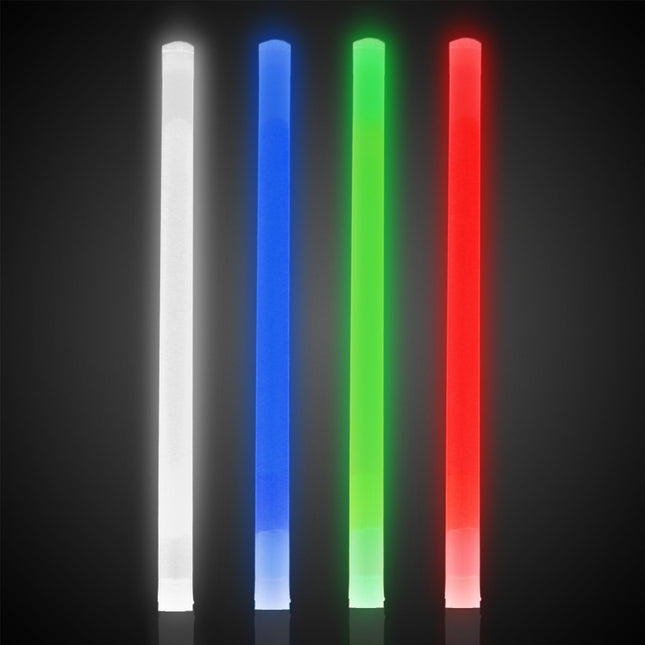 Assorted 10" Glow Sticks - Pack of 25