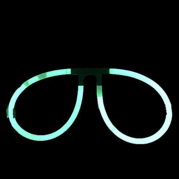 Aviator Style Green Glow Eyeglasses - Pack of 50 Eye Glasses