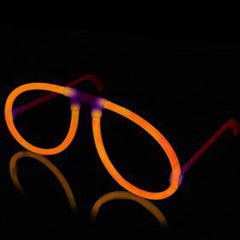 Aviator Style Orange Glow Eyeglasses - Pack of 50 Eye Glasses