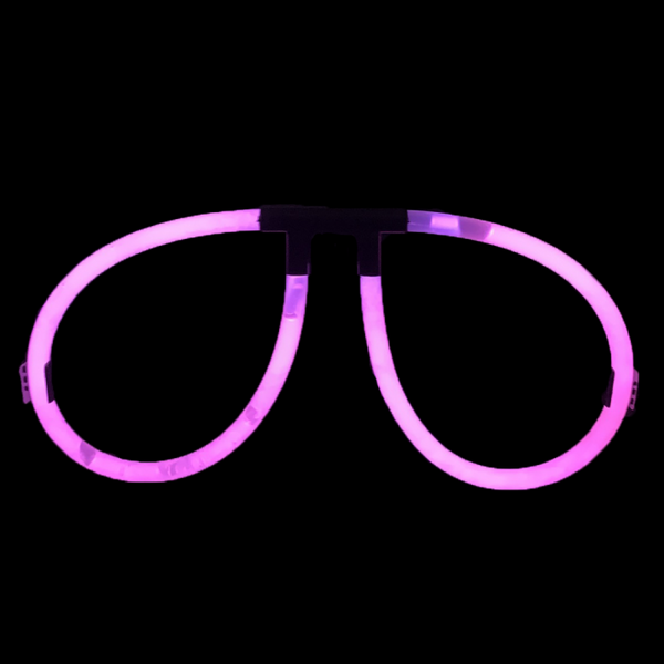 Aviator Style Purple Glow Eyeglasses - Pack of 50 Eye Glasses