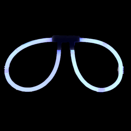 Aviator Style White Glow Eyeglasses - Pack of 50 Eye Glasses