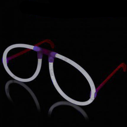 Aviator Style White Glow Eyeglasses - Pack of 50 Eye Glasses
