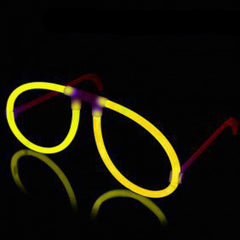 Aviator Style Yellow Glow Eyeglasses - Pack of 50 Eye Glasses