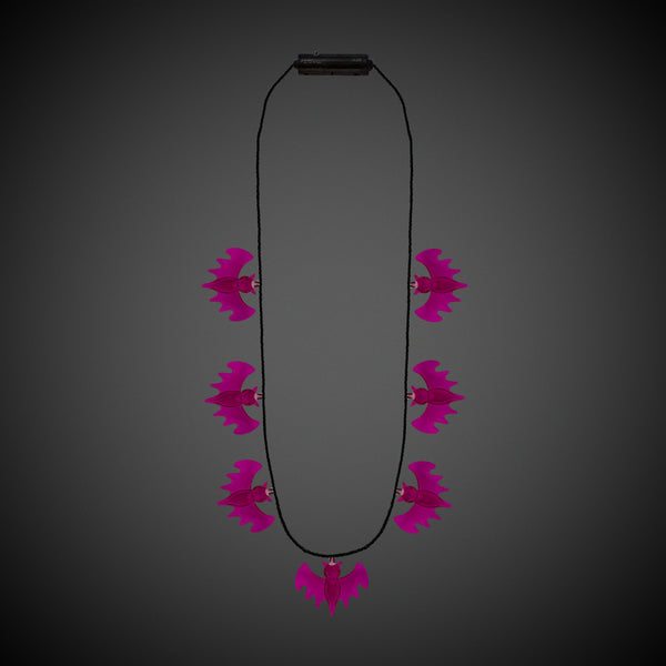 LED Light Up Bat Necklace