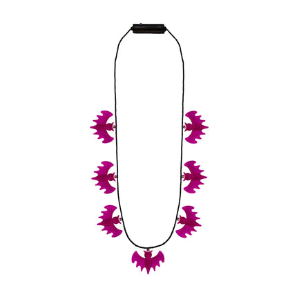 LED Light Up Bat Necklace