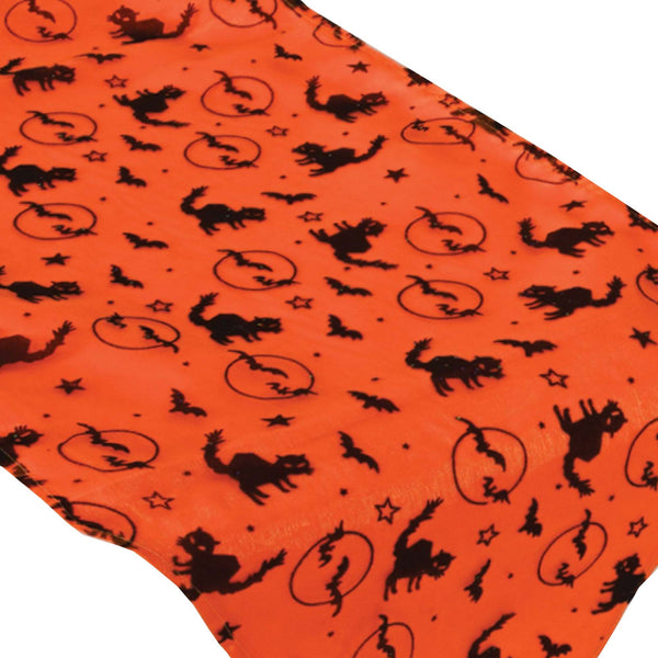 Bats & Cats Fabric Table Runner - 12