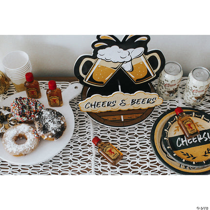 9" x 11" Cheers & Beers Centerpiece