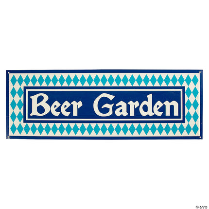 60" x 21" Beer Garden Banner