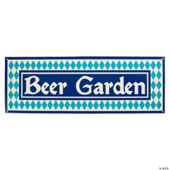 60" x 21" Beer Garden Banner